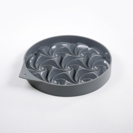 Tesseletion tart silicone mould