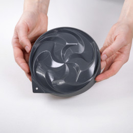 Lotus tart silicone mould