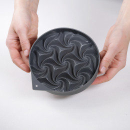 Tesseletion tart silicone mould