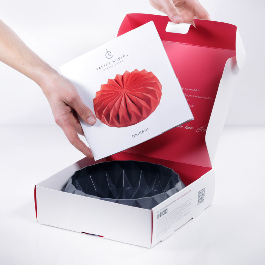 Origami cake silicone mould