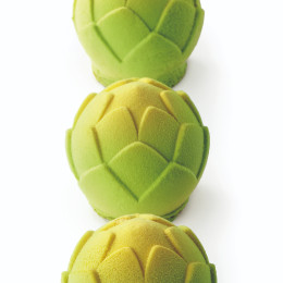 Artichoke small cakes silicone mould