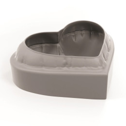 Balloon Heart cake silicone mould