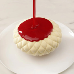 Dahlia cake silicone mould