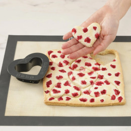 Mini Heart Balloon cakes silicone mould