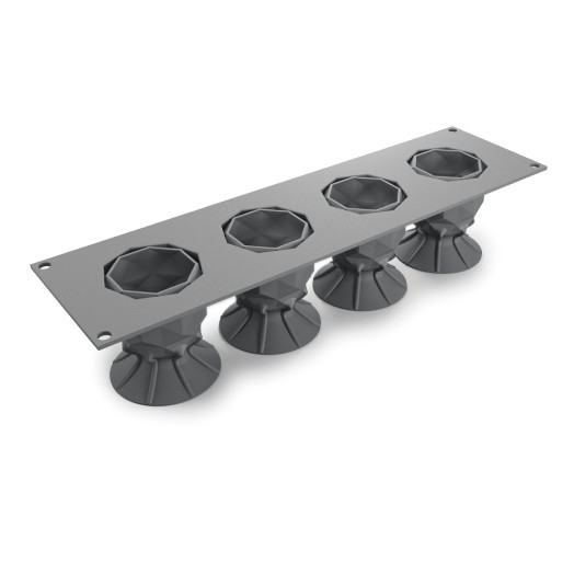 Pineapples cakes silicone mould