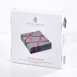 Chocolate block cake silicone mould