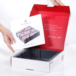 Chocolate block cake silicone mould