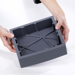 Chocolate block cake silicone mould