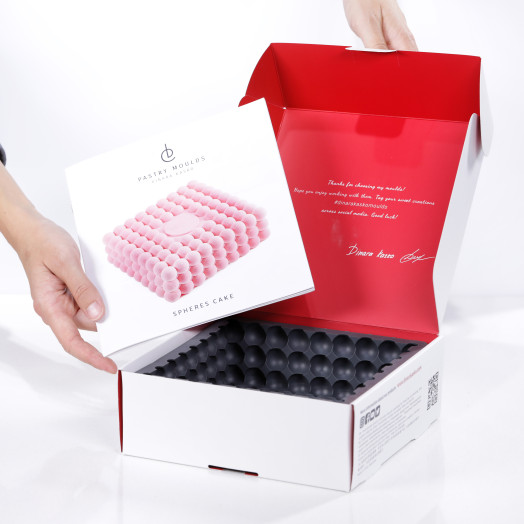 Spheres cake silicone mould