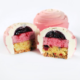 Rose cake silicone mould handmade