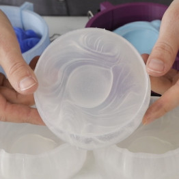 Antique cake silicone mould handmade