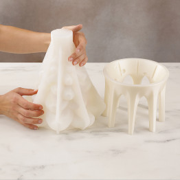 Christmas tree cake silicone mould handmade