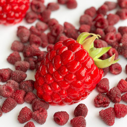 Raspberry cake silicone mould handmade