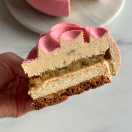 Moon wave silicone mould handmade 