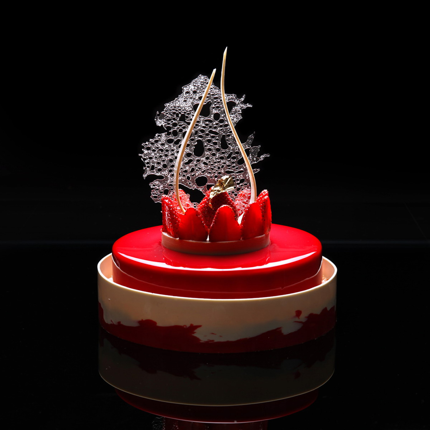 Cake “Strawberry-coconut”