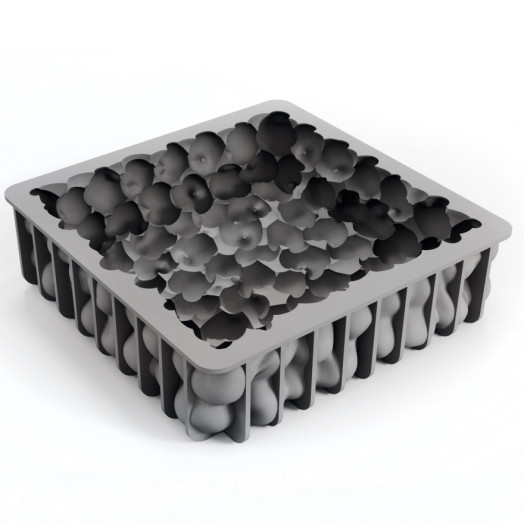 Cherry cake silicone mould