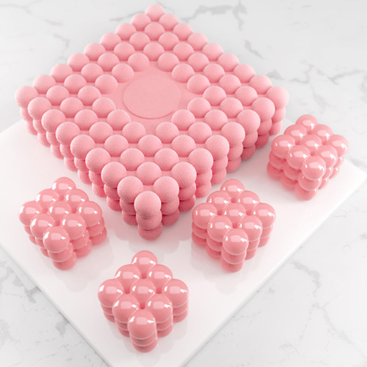 KIT Spheres cake silicone moulds