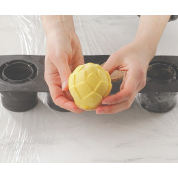 Artichoke small cakes silicone mould