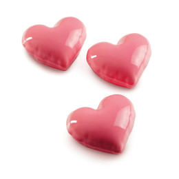 Mini Heart Balloon cakes silicone mould
