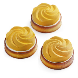 Small Spiral tarts silicone mould