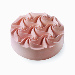 Tesselation cake silicone mould
