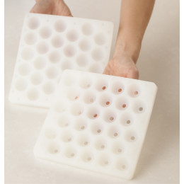 Silicone mould Truffles 30 pcs, 11,5 ml