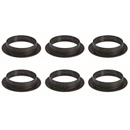 Tarte Ring Round D80 mm H20 mm 6 pcs Silikomart