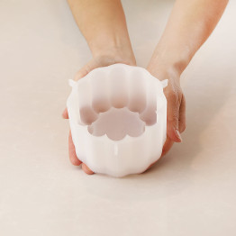 Flower bento cake silicone mould handmade