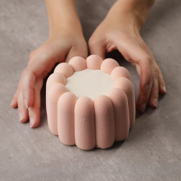 Flower bento cake silicone mould handmade