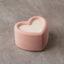 Heart bento cake silicone mould handmade