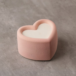 Heart bento cake silicone mould handmade
