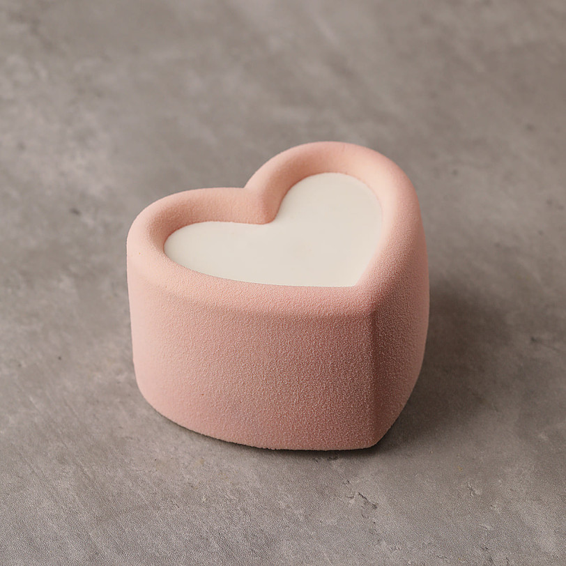 Heart bento cake silicone mould handmade