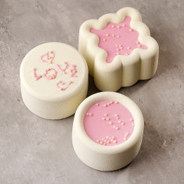 Simple bento cake silicone mould handmade