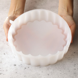 Bloom base Cake silicone mould handmade