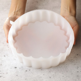 Bloom base Cake silicone mould handmade