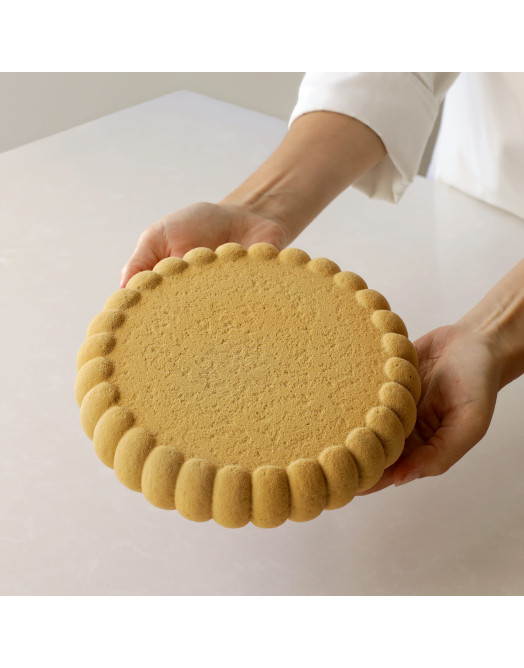 Crunch base Cake silicone mould handmade