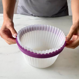 Giant Cupcake cake silicone mould handmade