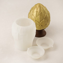 Dragon egg cake silicone mould handmade