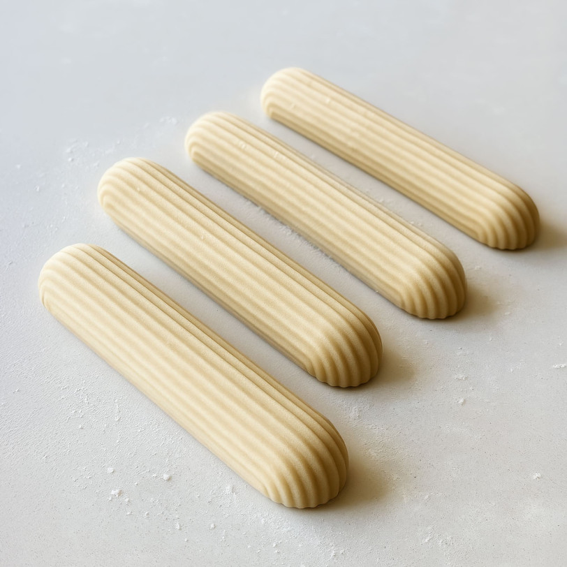 Eclairs cake silicone mould handmade