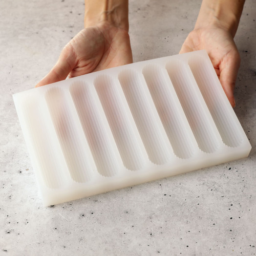 Eclairs cake silicone mould handmade