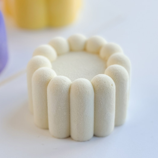 Flower mini cake silicone mould handmade 120 ml