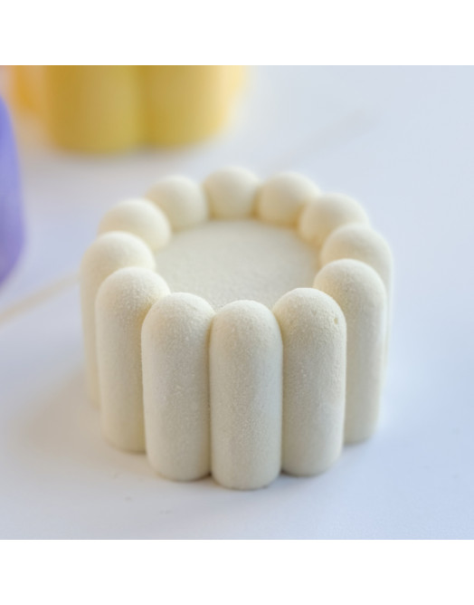 Flower mini cake silicone mould handmade 120 ml