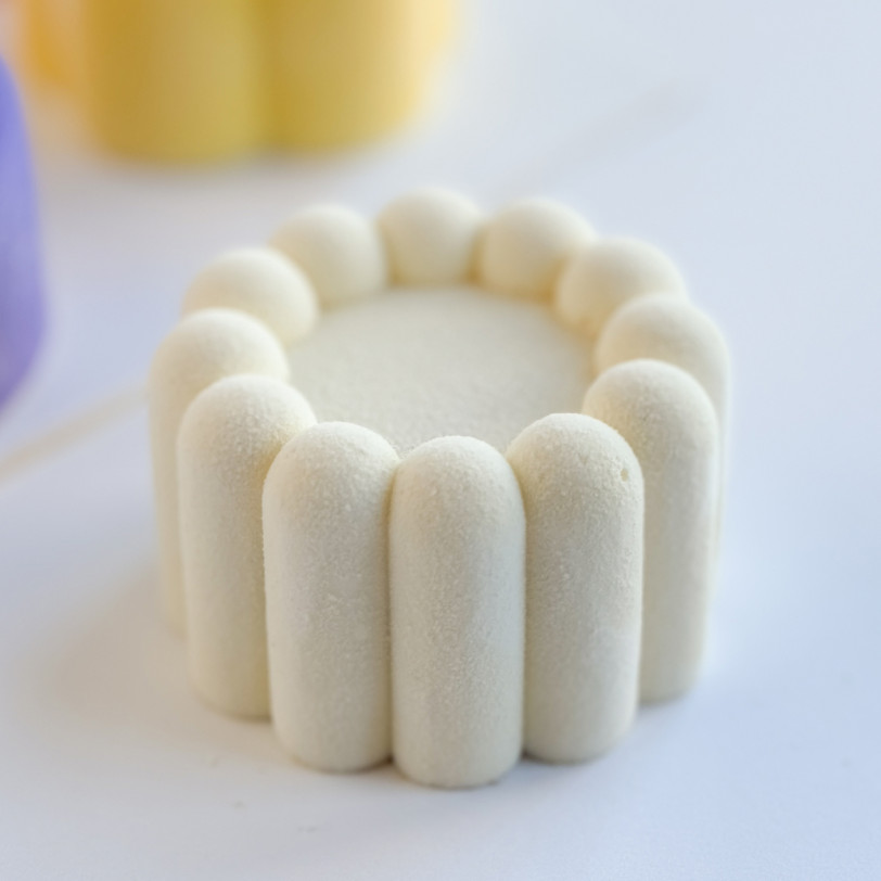 Flower mini cake silicone mould handmade 120 ml