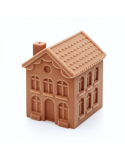 House bento cake silicone mould handmade