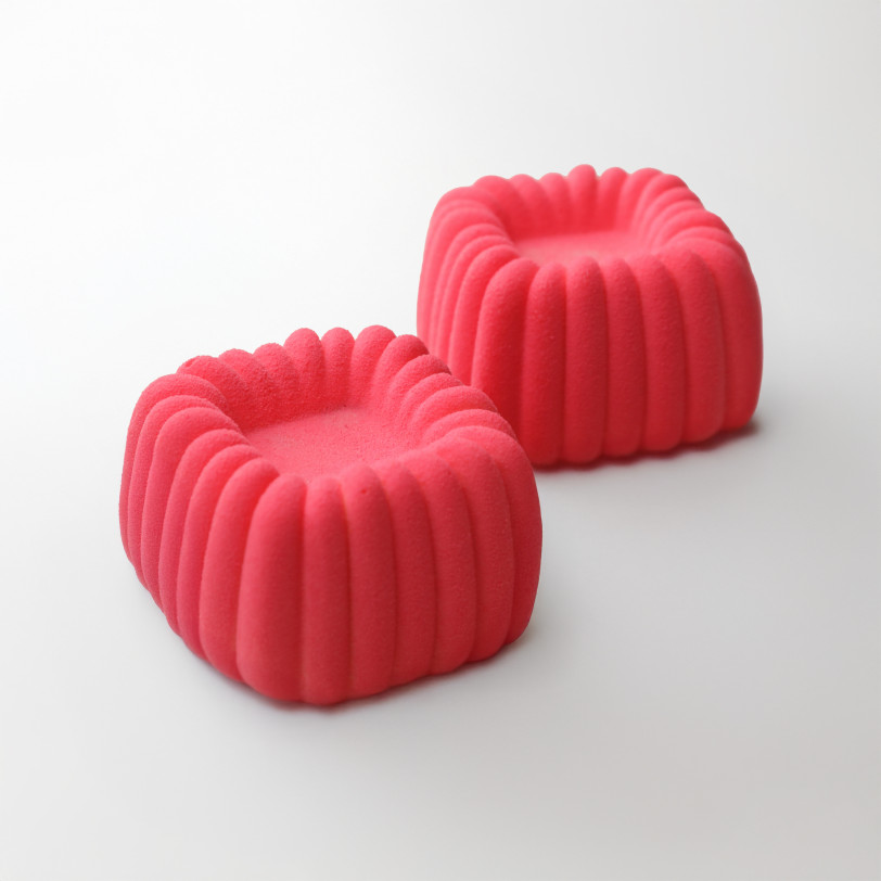 Lake square Mini Cake silicone mould handmade 