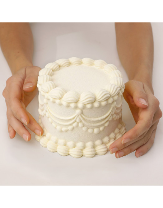 Lambeth Cake silicone mould handmade 1000 ml