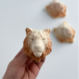 Lion cake silicone mould handmade