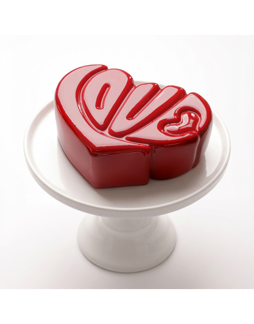 Love Cake silicone mould handmade