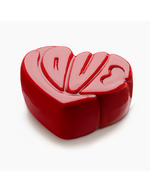 Love mini Cake silicone mould handmade (2pcs)