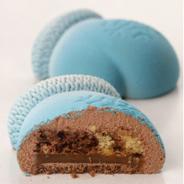 Mittens cake silicone mould handmade (One pair)